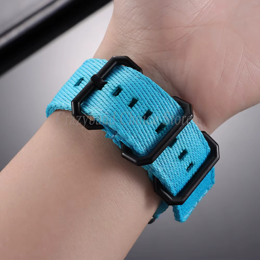 crazyband Uhrenarmband Nylon, Unisex - Bild 2