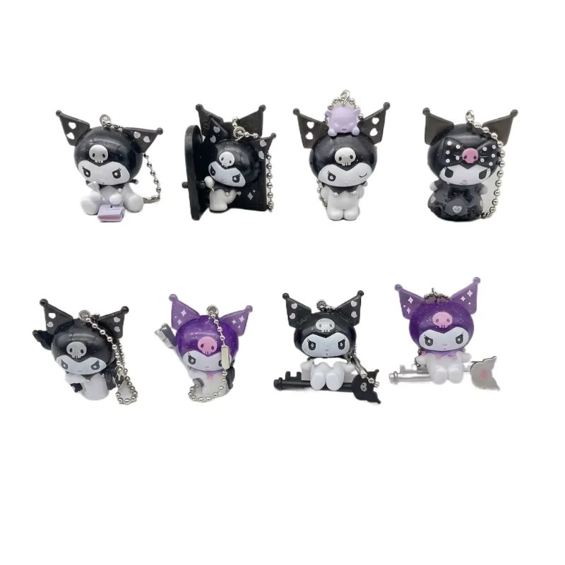 Sanrio Kuromi 20. Jubiläums-Schlüsselanhänger-Blindbox-Figur, Einzelfigur - Bild 5