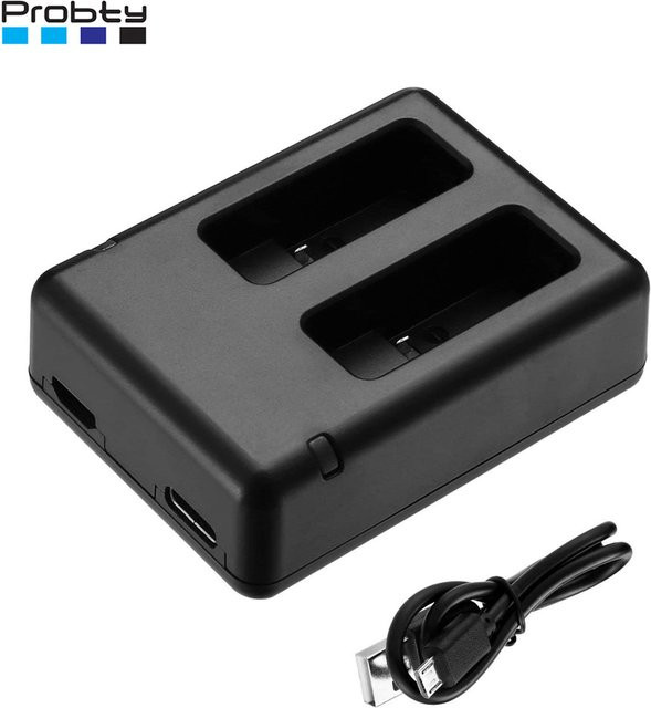 Duales Ladegerät für GoPro HERO 8 Black, HERO 7 Black, HERO 6 Black und HERO5 Black - Bild 1