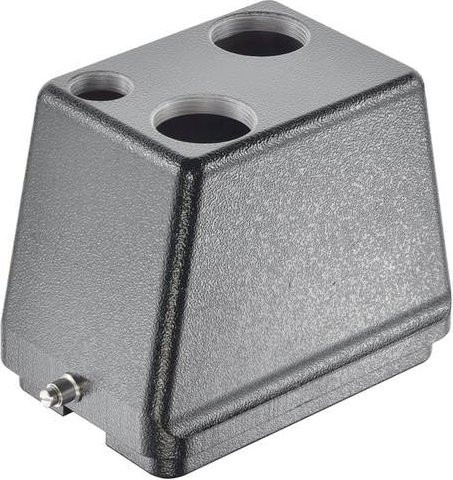 HARTING Tüllengehäuse aus Aluminium in Grau, Artikelnummer 19 37 048 0491 - Bild 1