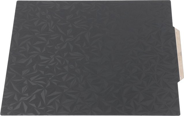 PEO PEI Bauplatte mit magnetischer Basis für CR-6 SE 3D-Drucker, glatt und diamant matt texturiert, Grau, 255 x 245 mm - Bild 1