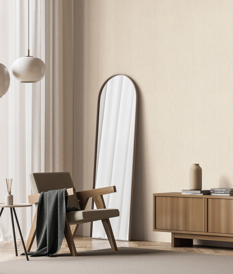 KEK Amsterdam Tapete San Diego Hotel Chique in Beige, waschbare Vinyl Tapete im minimalistischen Design - Bild 1
