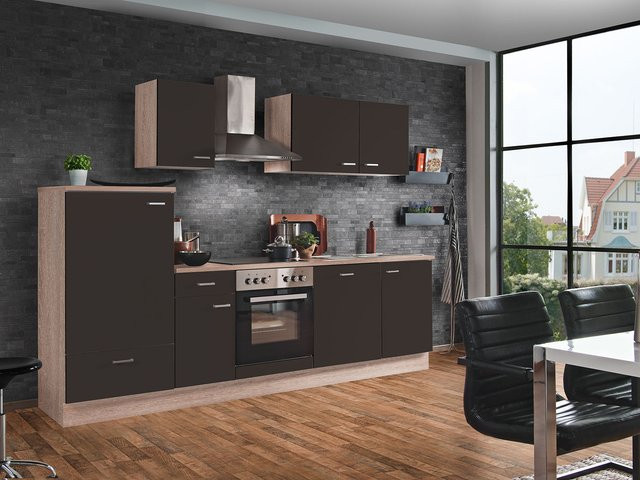 MENKE Küchenblock Classic Leerblock Lava, Breite: 270 cm - Bild 1
