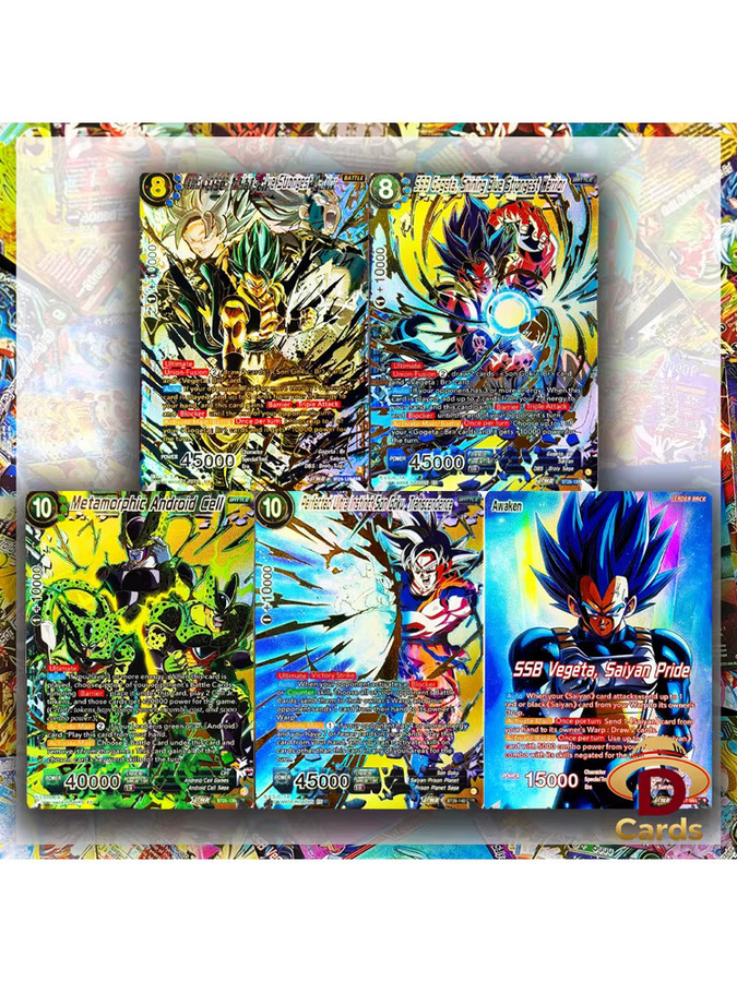 Bandai Dragon Ball Super Karte, Folien-Textur, DBR Ultimate Advent God Secret Special Rare - Bild 3