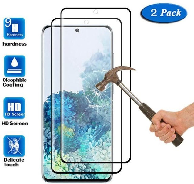 Samsung Galaxy S20+ Displayschutzfolie aus gehärtetem Glas, HD Transparent, 2 Stück - Bild 1