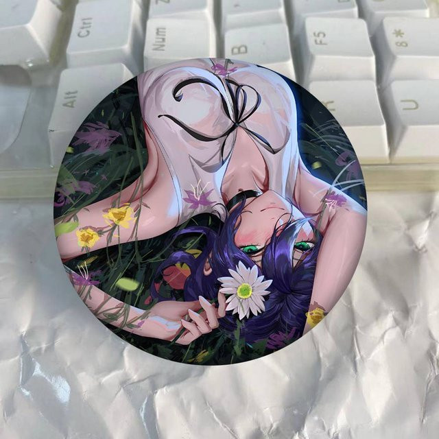 Brosche Anime Chainsaw Man Reze Runde, Unisex - Bild 1