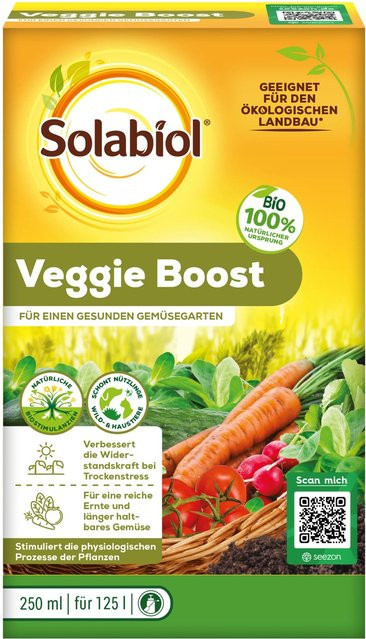 Solabiol Veggie Boost Plant Tonic für Obst und Gemüse, 250 ml - Bild 1