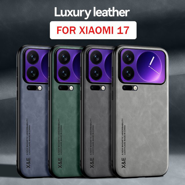 Stoßfeste Magnetische Schutzhülle für Xiaomi Mi 17 Pro Max und Mi 17 Pro in Blau mit Auto-Halterung - Bild 1