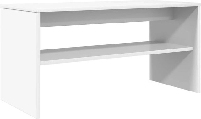 vidaXL TV-Schrank Weiß aus Holzwerkstoff, B/T/H: 80 x 35 x 40 cm - Bild 1