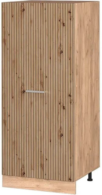 Vicco R-Line Küchenhochschrank Küchenkommode in Artisan-Eiche und Goldkraft Eiche, B/T/H: 60 x 44,43 x 143 cm - Bild 1