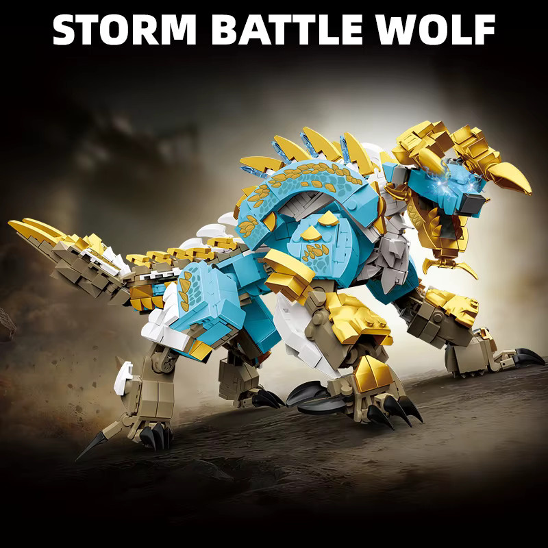 BXA Sturm-Kampfwolf-Figuren, Bausteinset, 1028 Teile, ab 14 Jahren - Bild 2