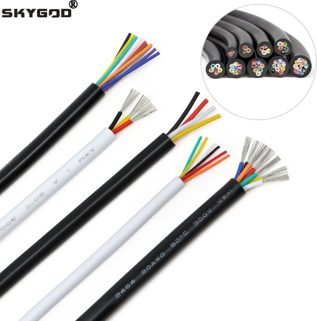 UL2464 PVC Multi-Core Kupferkabel in Schwarz für Audio und Strom mit verschiedenen Adernanzahlen und AWG-Stärken - Bild 1