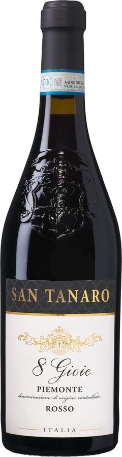 San Tanaro 8 Gioie Rotwein, Italien, Piemonte, 0,75 l - Bild 2