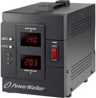 PowerWalker AVR 2000/SIV Spannungsregler in Schwarz und Blau - Bild 1