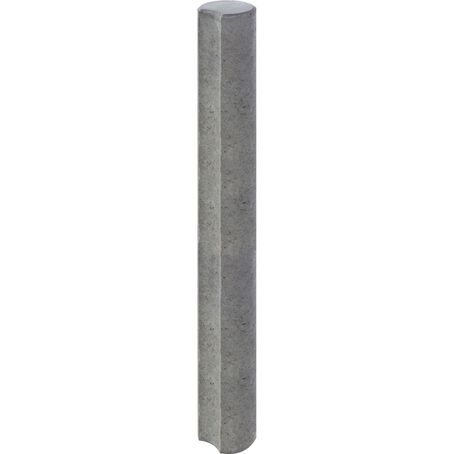 DIEPHAUS Verbundpalisade aus Beton in Grau, mondförmig, H: 200 cm, B: 20 cm, T: 20 cm - Bild 2