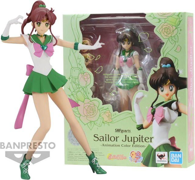 BANDAI Sailor Moon Sailor Jupiter, Actionfigure, 16cm - Bild 1