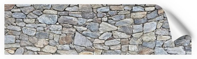 Myspotti Küchenrückwandfolie Massimo in Grau mit Tile-Look, B: 220 cm, H: 60 cm - Bild 1