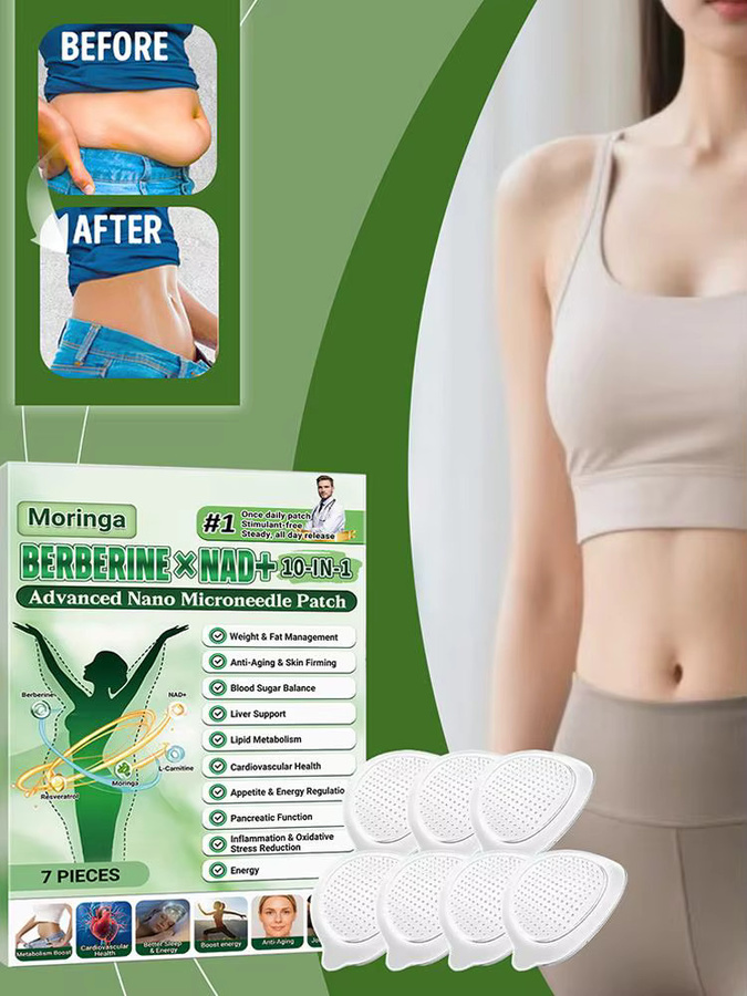 eelhoe Moringa 10-in-1 Nano-Mikronadel-Patch, Gesicht, Unisex - Bild 4