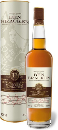 Ben Bracken Highland Single Malt Scotch Whisky Peated & Smoky 17 Jahre 0,7 l