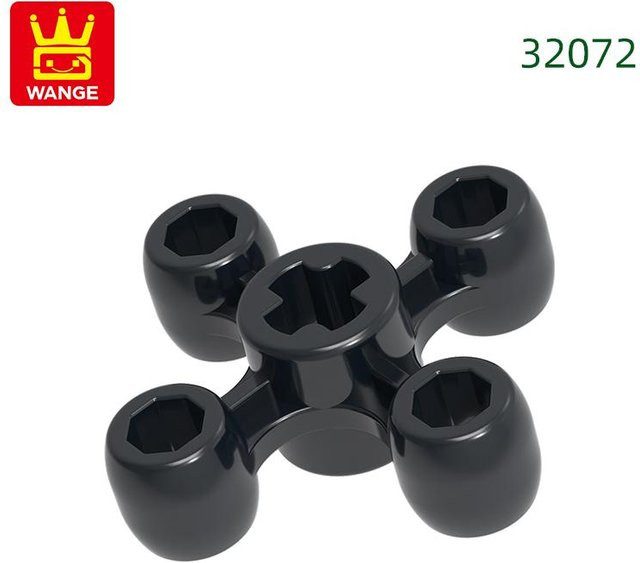 Yiran toy 4-Loch Drehwelle Zahnrad Baustein Zubehör 123-teiliges Set - Bild 1