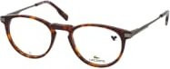 Lacoste L 2941 Korrektionsbrille, Vollrand, Rund, Unisex, Braun - Bild 1