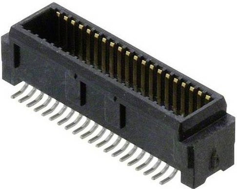 Molex Einbau-Stiftleiste Standard 40 Polzahl Schwarz Rastermaß 0,5 mm 501920-4001-TR375 Tape on Mini Reel - Bild 1