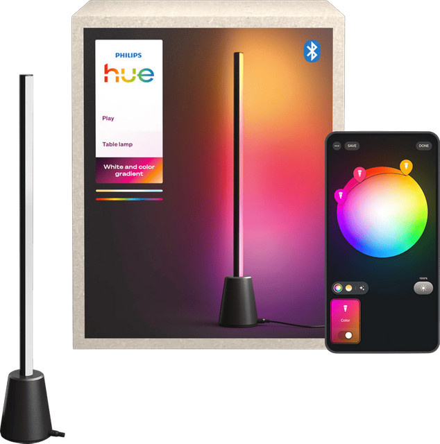 Philips Hue Play Tischleuchte LED White & Color mit Bluetooth und RGB-Effekten - Bild 1