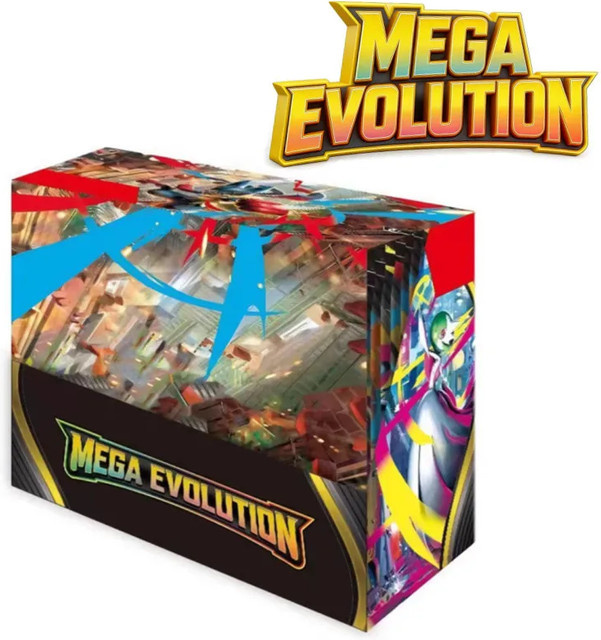 Pokémon Mega Evolution Phantasmal Scarlet Violet 151 Black Bolt, Englische Booster-Kampfkarten, 360-teiliges Set - Bild 1