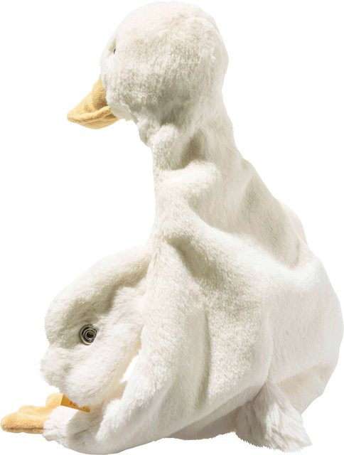 Steiff Schmusetuch Gilda Gans Plüsch ab Geburt Weiss - Bild 1