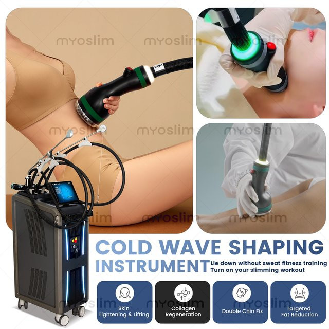 MYOSLIM 3-in-1 Körpercontourapparat mit Cold Waves, Schwarz, Unisex - Bild 1