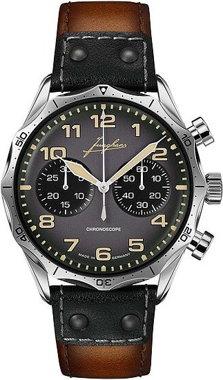Junghans Chronograph, Automatik, Edelstahl, 43,3 mm, Herren - Bild 1