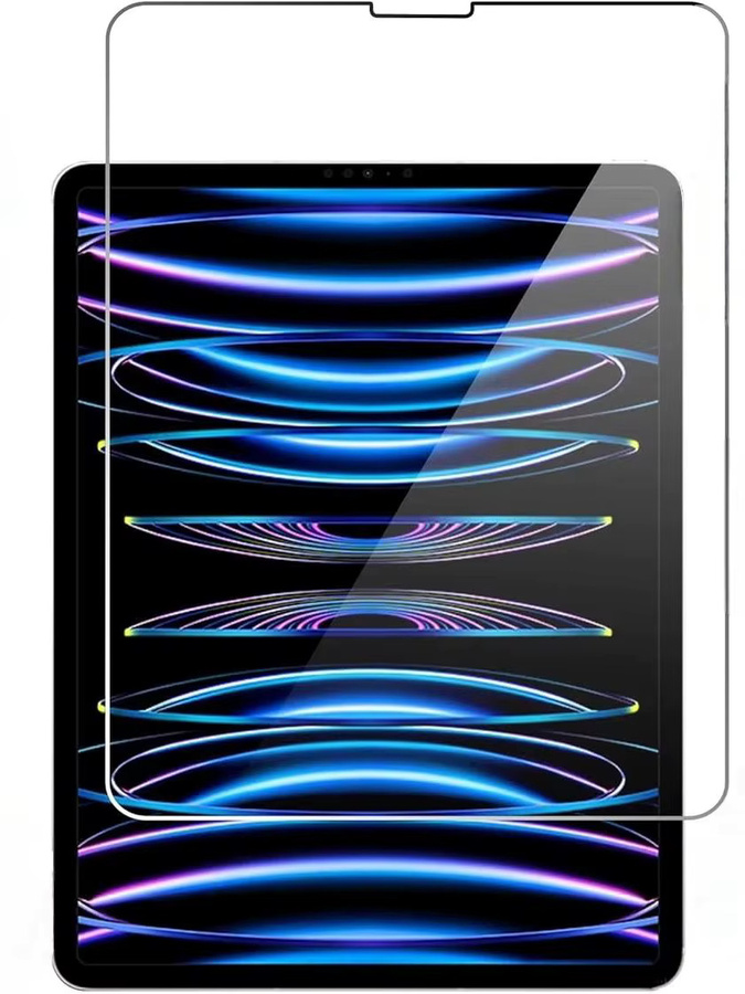 Displayschutz aus gehärtetem Glas für Apple iPad Pro 12.9 11 M3 M5 2025 sowie iPad Air 13 11 2024 M4 M2 Air 5, transparent, kratzfest - Bild 7