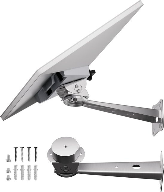 Daier Starlink Mini Wandhalterungs-Kit aus Metall, verstellbare Wandmontage in Grau/Silber - Bild 1