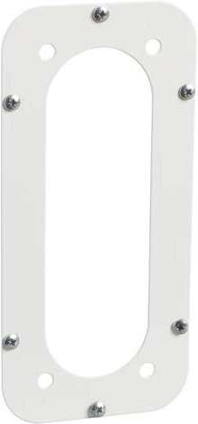 Schneider Electric KSB160SFZFL21 KSA Flanschplatte für FL21 Zugentlastungen, Kleinverteilerzubehör, Weiß - Bild 1