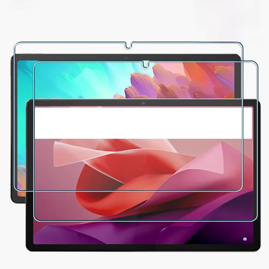 2 Stück Displayschutzfolie aus gehärtetem Glas für Lenovo Tab P12 Pro 12,7 Zoll 2023, transparent - Bild 4