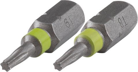 Wolfcraft Bit-Set 2495000 mit 1/4 Zoll Sechskant in Silber aus Stahl - Bild 1
