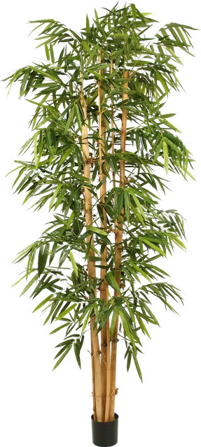 Künstlicher Bambus Kenai von artplants in Grün, Höhe: 210 cm - Bild 1