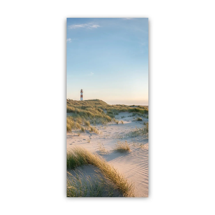 Walllux Duschrückwand Nordsee aus Alu-Verbund, B/H: 90 x 200 cm, 3 mm Stärke, Mehrfarbig - Bild 1
