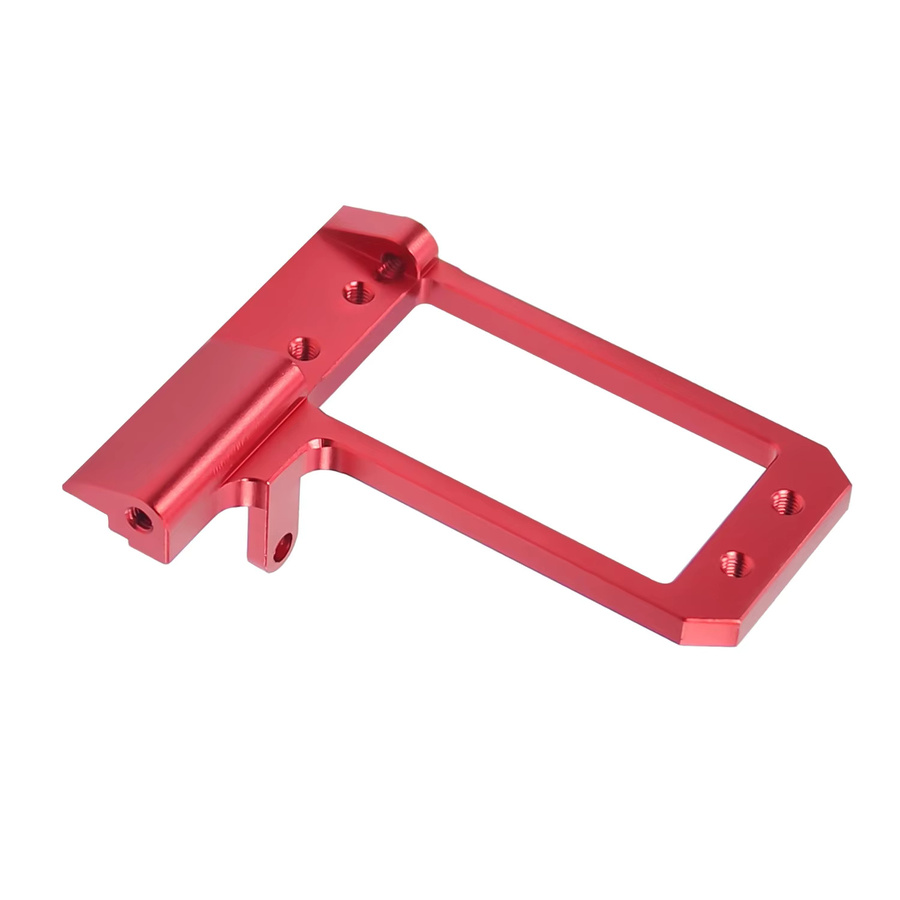 FACSNY Aluminium LCG Frontportalachsen-BAT-Servohalterung 4-Link-Adapter 1/10 - Bild 3