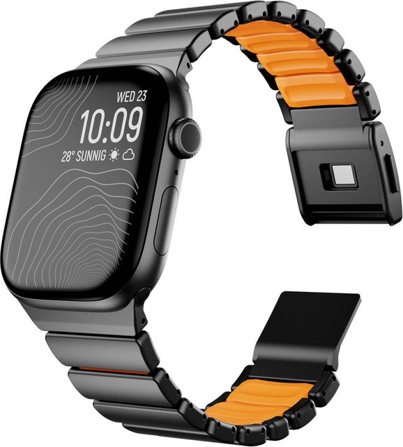 Uhrenarmband Titan, Silikon, Bicolor, Unisex - Bild 1