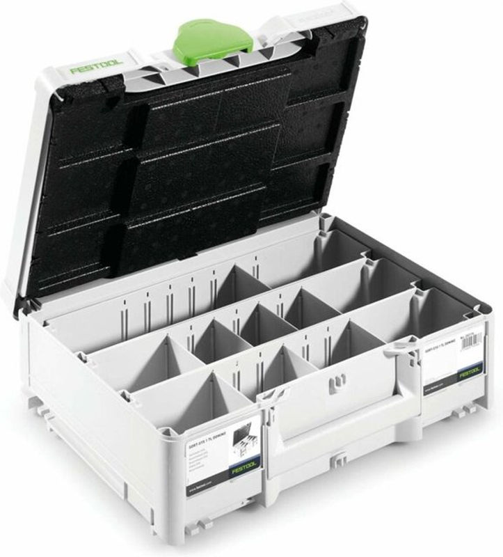 Festool Systainer T-LOC SORT-SYS3 M 137 DOMINO Zubehörbox in Grau - Bild 2