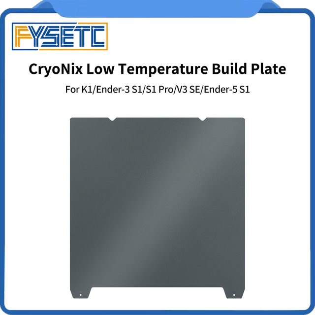 FYSETC CryoNix verbesserte doppelseitige Stahlblech-Bauplatte für Ender 3, Ender 3 Pro, Ender 3 V2 und Ender 5 - Bild 1