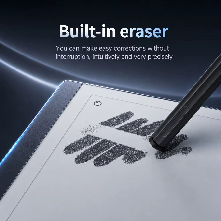 EMR Stylus-Stift von READYEAH mit Neigungsunterstützung für ReMarkable 1 2, Paper Pro, Kindle Scribe, BOOX und Samsung Tablets in Schwarz - Bild 5
