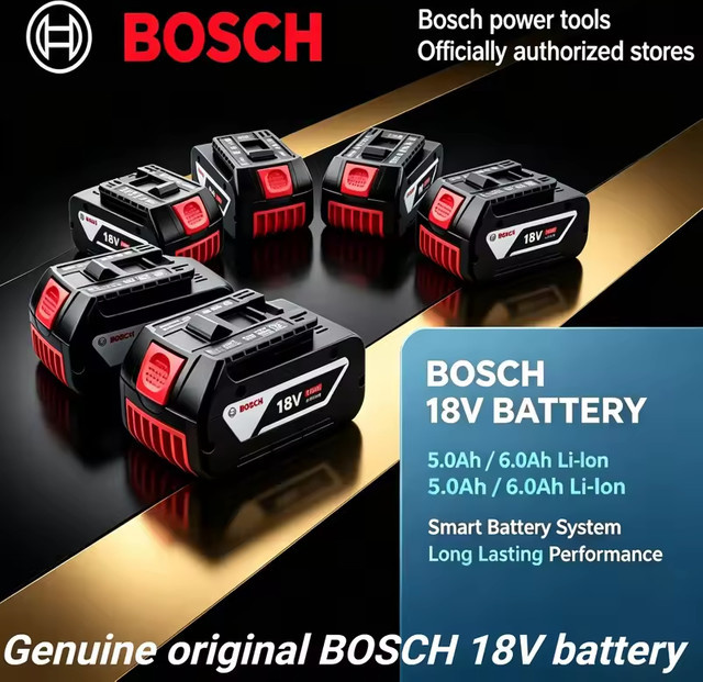 Bosch 18 V 6 Ah Hochleistungs-Akku 10C für BAT622 und BAT618G Werkzeuge - Bild 1