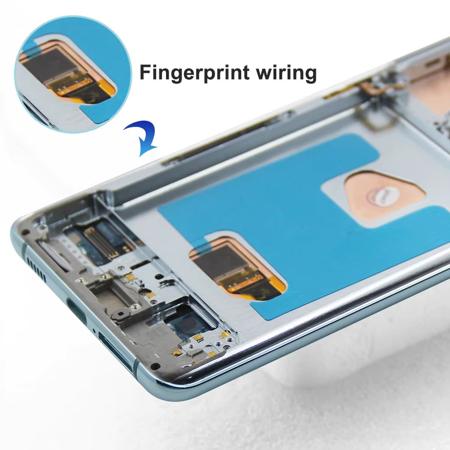 Samsung Galaxy S21 Plus 5G Ersatzdisplay mit Rahmen Super AMOLED Touchscreen in Schwarz 6,7 Zoll - Bild 5