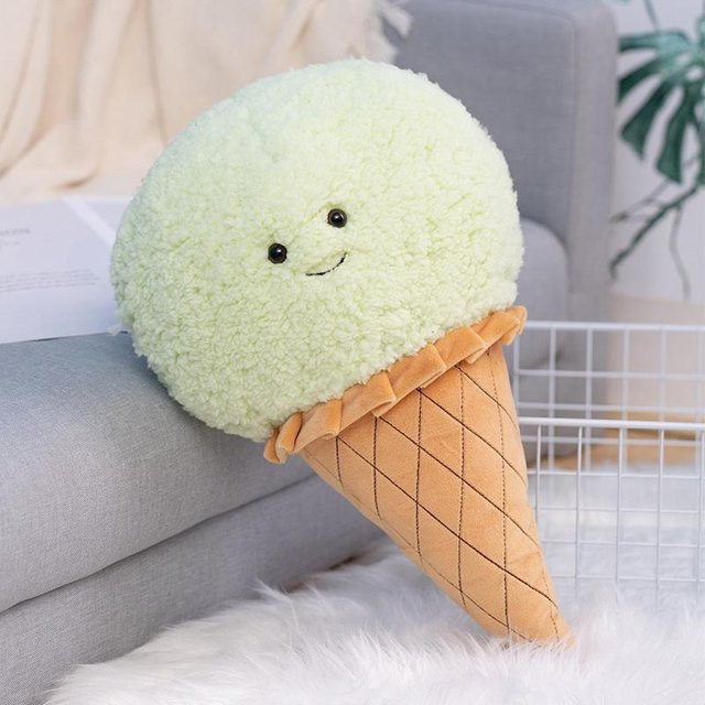Yiran toy Cartoon-Eiscreme Stofftier, Plüsch / Textil, 46cm, Bunt / Mehrfarbig - Bild 1