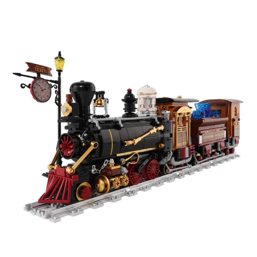 Linyi toy Steampunk Zug Gebäude Bausatz 1402-teiliges Set - Bild 3