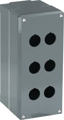 ABB Metallgehäuse 080SP6SFE in Silber, IP66, B: 8,7 cm, H: 19,5 cm - Bild 1