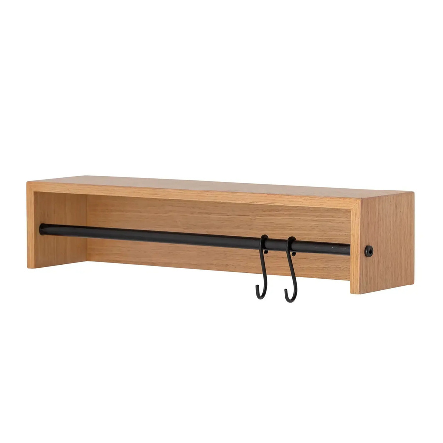 Bloomingville Wandregal Ryder in Nature, skandinavisches Design aus MDF, Breite: 46 cm - Bild 1