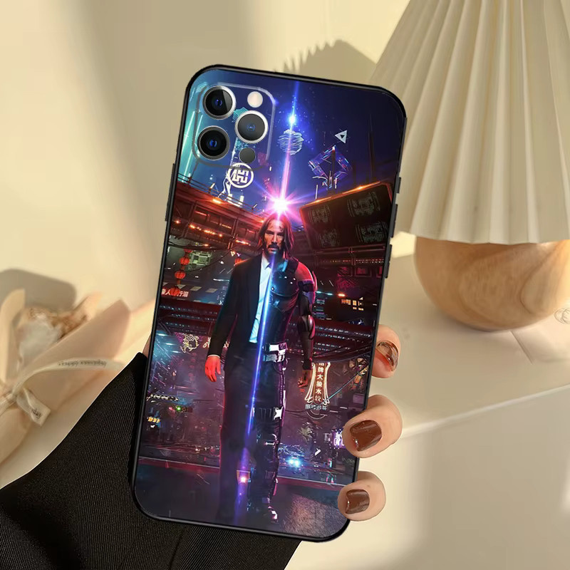 John Wick Handyhülle für iPhone 15 16 17 Pro Max und weitere Modelle, Multicolor - Bild 2
